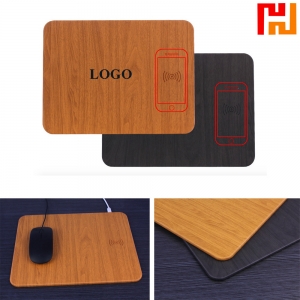 PU wireless charger mousepad - HPGG8045