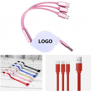 3 in1 Retractable Charging Cable-HPGG80129