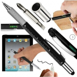 6 in 1 Multitool Tech Tool Pen with Ruler-HPGG80244