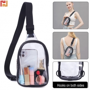 Portable Travel Clear Crossbody Sling Chest Bag-HPGG80290