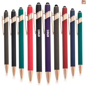 Metal Ballpoint Pen with Stylus-HPGG80301