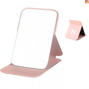 PU Leather Folding Makeup Mirror-HPGG80357