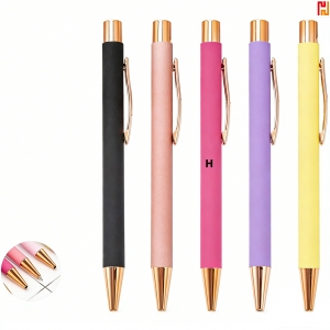 Customizable Soft Touch Click Pen-HPGG80465