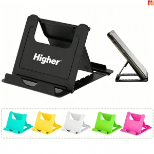 Foldable Multi-Angle Adjustable Plastic Phone Stand-HPGG80498
