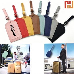 PU leather luggage tag-HPGG80104