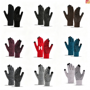 Non‑Slip Touch Screen Winter Knitted Gloves-Hi-Jinny1003