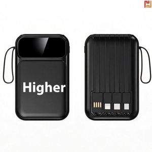 5000mha Portable Power Bank With 4 Built‑in Cables-Hi-Jacky1004