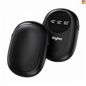 Custom Logo Rechargeable Hand Warmer with Digital Display-Hi-Ada1011