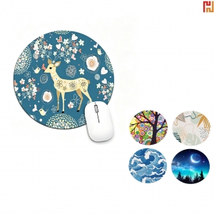 Round Custom Sublimation Mouse Pad-Hi-Jacky1010