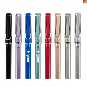 Custom Advertising Pen with Polished Metal Clip-Hi-Lucas1003
