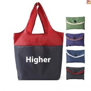 Foldable RPET Reusable Shopping Tote Bag-Hi-Willam1008