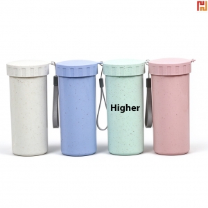 Promotional Wheat Fiber Reusable Drinking Cup-Hi-Asa1030
